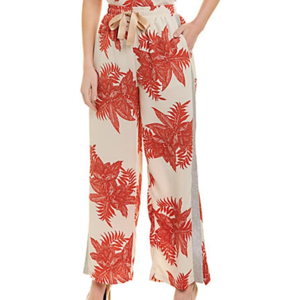 Wide Leg Drawstring Pants